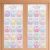 Singhoow 2 Pack Classroom Headphone Storage Organizer, 30 PVC Clear Classroom Headphone Holder Pocket Chart Cell Phone Storage Over the Door Hanging Bag with 62 Labels and 6 Hooks for School Library