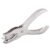 Single Hole Paper Punch, Round 6 mm Handheld Puncher for Crafts, Scrapbooking, Ticket Marking, 8 Sheet Capacity with Chad Collector