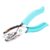 Single Hole Punch 8‑Sheet Capacity Heavy‑Duty Paper Puncher(3mm Round)