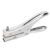 Single Hole Puncher High Metal Strength Save Labour for Office Workers Iron Chrome Plating