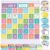 Sinload Classroom Calendar Pocket Chart Set Calendar Bulletin Board Set Seasons Festival Weather Pocket Chart for Classroom Decoration Back to School Supplies(Colorful,White)