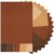 Sinmoe 40 Sheets 5 Shades Cardstock Paper 8.5 x 11 Inches 180gsm Solid Core Printer Paper for Scrapbooking DIY Arts Crafts Making Office Home Supplies (Brown Series)