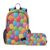 siphylline Colorful Cartoon Balloons Backpack With Lunch Box For Boys School Bag And Lunch Box Set For Boys s Backpacks And Box age 8-10 years old