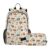 siphylline Vehicles Simple Yellow Backpack And Lunch Bag Set For Teen Girls Boys School Backpack With Lunch Box Book Bags For Boys With 7-10