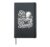 Sir I Am Reading Shoosh Funny Octopus Book Reader Lover Hardcover Journal, Black