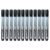 Sisyeuo Multipurpose Industrial Strength Permanent Markers Designed for Rough Surfaces Extreme Conditions Weatherproof Inks Permanent Marker for Outdoor