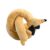 Sisyeuo Realistic Dachshund Fabric Companion with Integrated Sound Feature for Boredom Relief in Animals Plush Chew Dog Toy with Sound