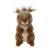 Sisyeuo Squirrels Shape Dog Chew Toy with Crinkle Sound Stress Reliefs for Aggressive Chewers Machines Washable Making Pet Entertainment Toy Dog Anxieties Reduction