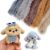 Siticoto 10 Pcs Jumbo Coral Fleece Pipe Cleaners, 39.37 Inches Thick Chenille Stems Pipe Cleaners Craft for DIY Projects Home Festival Decorations
