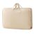Six-in-One Foldable Travel Storage Bag, Compression Packing Organizers, Space Saving 40% Clothes Organizer, Portable Luggage Suitcase Hanging Travel Organizer with Compartments, Beige