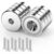 SIXQUEKJGH Strong Neodymium Rare Earth Magnets with Screws, 60LBS-8Pack