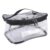 SIXRUN Clear PVC Toy Storage Bag with Sturdy Handle, Transparent Building Blocks Puzzle for Travel and Home