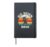Six Seven Bruh Dabbing Chihuahua 6 7 Meme Gen Alpha Slang Hardcover Journal, Black