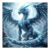 SJUTOUCI Ice Dragon Diamond Art Kits for Adults, Diamond Painting Kits for Beginners, 5D Round Diamond Dots Gem Craft Art Home Wall Decor 12×12 inch