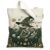 Skeletal Amphibian Witch Art Autumn Canvas Tote Bag 13×15 Inch