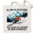 Ski Canvas Tote Bag for Men, Ski Gifts for Grandpa, Skiing Accessories Bag