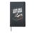Skid Loader Construction Roadside Jobsite Drip Hardcover Journal, Black