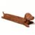 SKIKHN Plush Cuddle Pillow for Dachshund Dog, 50 cm Plush Animal Pillow, Stuffed Animal Cushions, for Sofa, Home Decoration, Birthday Gift Christmas Brown
