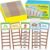 SkilLify Sight Words Flash Cards Kindergarten, 30 Word Ladder Flip Books for Kids, Phonics Word Family Build Book, Reading & Spelling Games, Preschool Learning Activities, Homeschool & Classroom