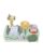 Skip Hop Tummy Time & Seated Play Cause & Effect Developmental Musical Baby Toy with 12 Animal Sounds, Lights, Music and 6 Activities, Geometric Wonders 2-in-1 Pounding Bench, Age 3m+