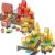 SKTMYY Magnetic Tiles Crane Road Fire Truck for Kids Ages 4-8 Boy STEM Toys