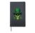 Skull with Top Hat – St. Patrick’s Day Hardcover Journal, Black