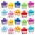 Skylety 100 Pcs Perfect Attendance Resin Star, Perfect Attendance Awards for Student from Teacher Classroom Prizes Motivational Brag Awards for Back to School Students Classroom Incentives