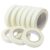 skytogether Beige White Masking Tape, 0.94 Inch Wide x 55 Yards, 9 Rolls