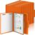 Skyygemm 24 Pcs Back to School Classification Folders Letter Size, 1 Divider Pressboard File Folder with Fasteners, Expanding File Organizer Bulk for Teachers, Office Employee, Coworker (Orange)
