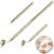 Slanting Fine Line Paint Pens, 2 Pcs Detailing Liquid Writing Pens, 0.5 mm/0.7 mm Precision Paint Touch Up Pens, Retro Metal Fineliner Painting Pens, Portable Tools for Drawing, Scratch Repairing