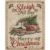 Sledge Skates 11CT Stamped Cross Stitch Kit for Adults – 19.69×15.75 Inch