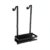 Sleek Single-Tier Stainless Steel Shower Caddy, Wall-Mounted Bathroom Storage Shelf for Shampoo and Soap, No-Drill Installation, 14.6 x 4.7 x 2.7 Inches