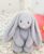 Sleepfolio Weighted Plush Bunny, 4.4 Lbs Plush Companion (Purple Rabbit)