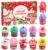 Slime Advent Calendar 2026, Christmas Countdown Calendar 24 Days, Different Butter Cloud Fluffy Slime DIY Kit for Girls and Boys, Non-Sticky and Safe