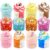Slime Kit 12 Pack – 4 Jelly Cube Crunchy, 4 Butter, 4 Cloud Slime – Soft Stretchy Stress Relief Toy for Kids, Birthday Party Favors for Boys & Girls, Halloween, Classroom, Easter & Treat Bags