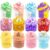 Slime Kit 12 Pack, with 4 Jelly Cube Crunchy Slime and 4 Cloud Slime and 4 Butter Slime, Soft and Non-Sticky, DIY Slimes Toys for Girls Boys, Kids Stress Relief Toy, Birthday Favor, Party Favors