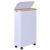 Slim Laundry Basket with Wheels,Narrow Hampers for Laundry(60L White)