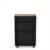 Slim Rolling Storage Cart 3-Tier Narrow Kitchen Organizer