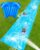Slip Water Slide for Backyard Lawn Outdoor Toy Summer
