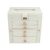 SLMslmsh-5188 Jewelery Box Large Capacity 6 Layers Jewelry Box With Mirror Leather Earrings Rings Necklaces Storage Organzers Jewellry Organizer Case