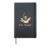 Sloth Knight with Sword on Goose Medieval Fantasy Hardcover Journal, Black