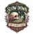 Slow Down Life is Not A Race Snail Skull Classic Motif UV DTF Clear Transfer Decal Sticker for car Bumper Skateboards Water Bottles Tumbler laptops