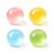 Slow Rebound Squish Ball, Transparent Jelly Stress Squeeze Ball, Soft Stretchable Fidget Toy, Reusable Shape Reshaping Sensory Ball for Anxiety Relief Kids Adults