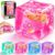 Slow Rising Sea Shell Squishy Cube Toy，Pink