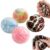 Slow Rising Squeeze Squishies Balls 4 Pack, Marble Pattern Soft Stress Balls, Portable Pocket Sized Hand Play Fidget for Adults Office Desktop Decor Party Favors
