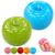 Slushy Apple Squishy Toy, 3 Inch Green Apple Fidget Toy with Slushy Texture, Slow Rising Stress Relief Squishy Sensory Toy, Soft Silicone Squeeze Toy for Anxiety Relief (Green&Blue)