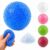 Slushy Squishy Ball 5.5cm (2.17 Inch), Soft Squeeze Sensory Fidget Stress Ball, Colorful Textured Hand Toy, Stress Relief Desk Toy, Novelty Gift for Kids Teens Adults(Blue)