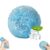 Slushy Squishy, Crunchy Squishy Stress Ball, Anxiety Relief Fidget Ball, Squishies Relaxing Fidget, for Adults Party Favors（Blue）