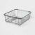 Small Black Powder-Coated Steel Dish Drying Rack, Freestanding Rust Resistant Dish Drainer with Utensil Holder, Kitchen Counter Organizer for Plates, Cups and Tableware