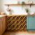 Small Cabinet Curtains for Kitchen Under Sink Skirt for Bathroom Tropical Fruits Dishwasher Curtain Cover Summer Yellow Red Desk Curtain Skirt Privacy Drape for Classroom Laundry Closet Decor 11″x13″